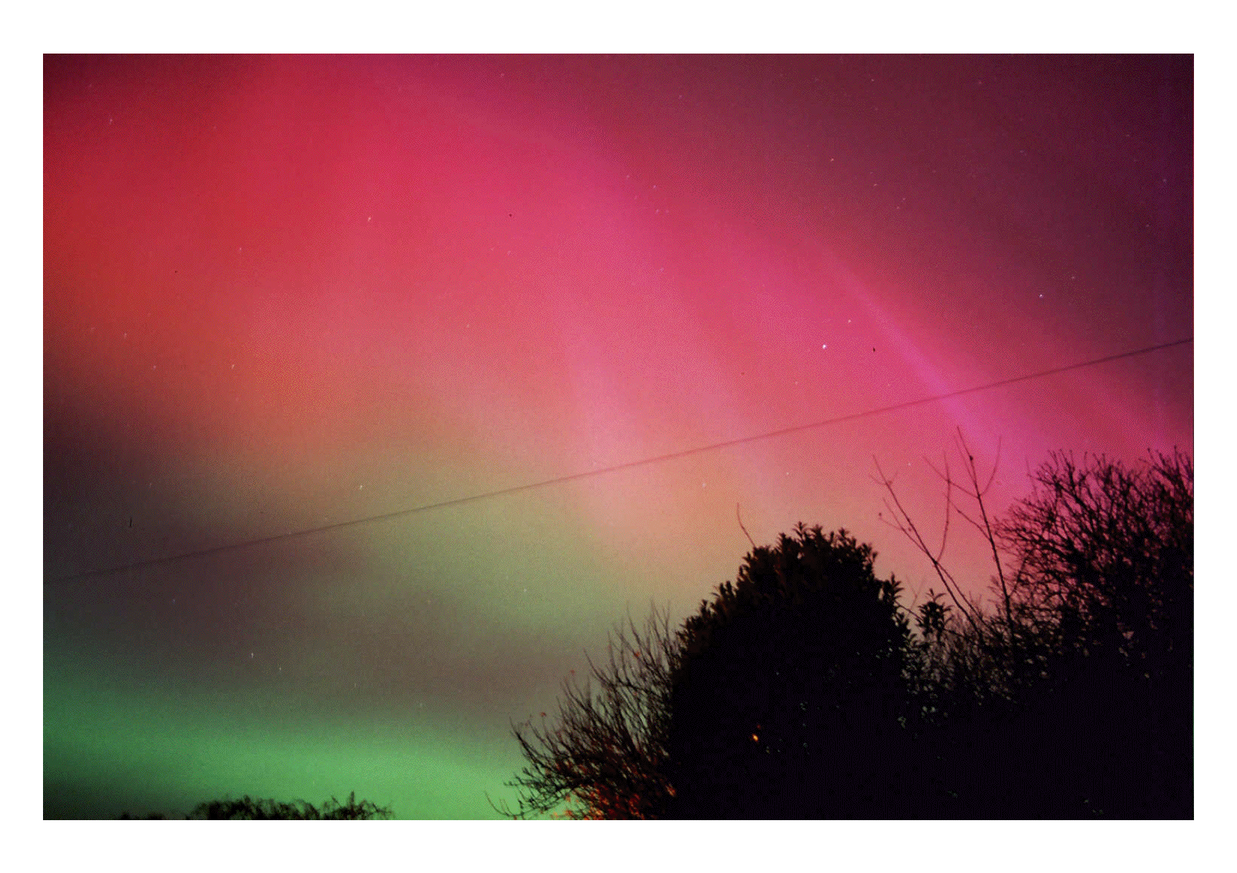 Aurora seen from St Andrews